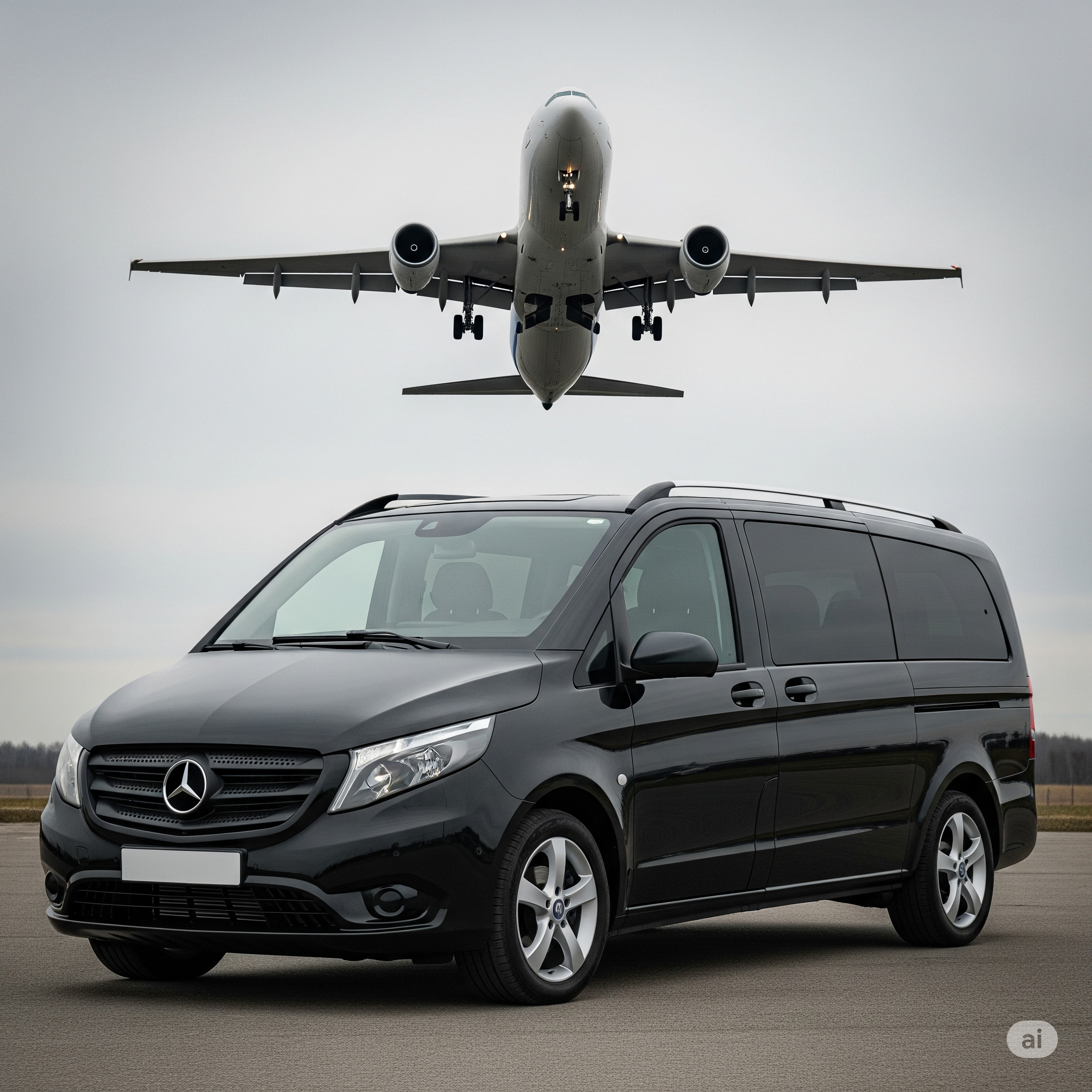 Flughafentransfer von Chur zum Airport