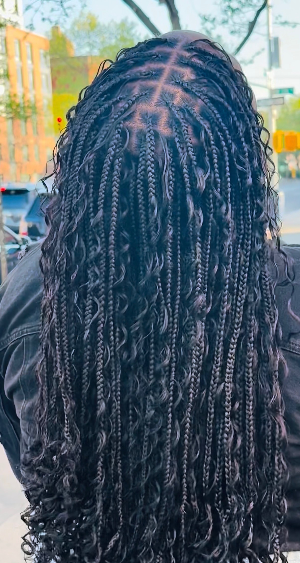 Boho Knotless Braids
