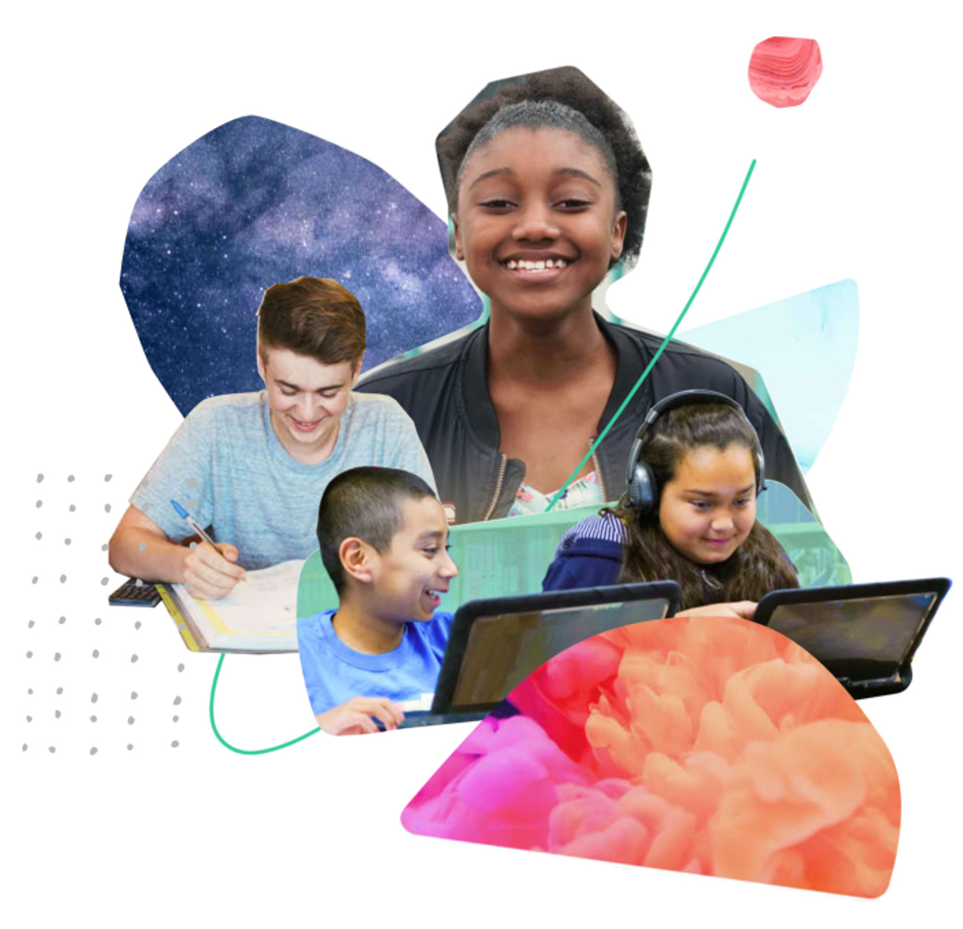 academy kids have fun on computers learning