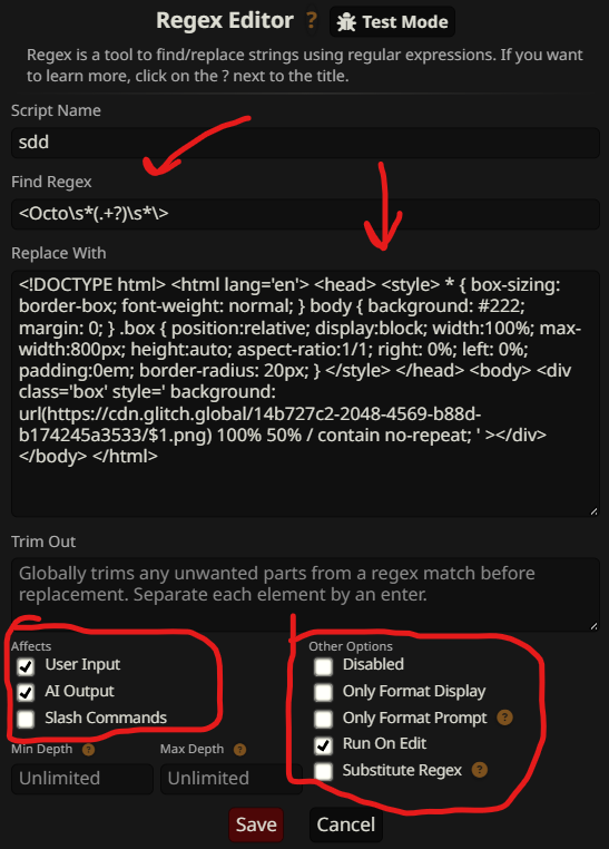 regex example regex example