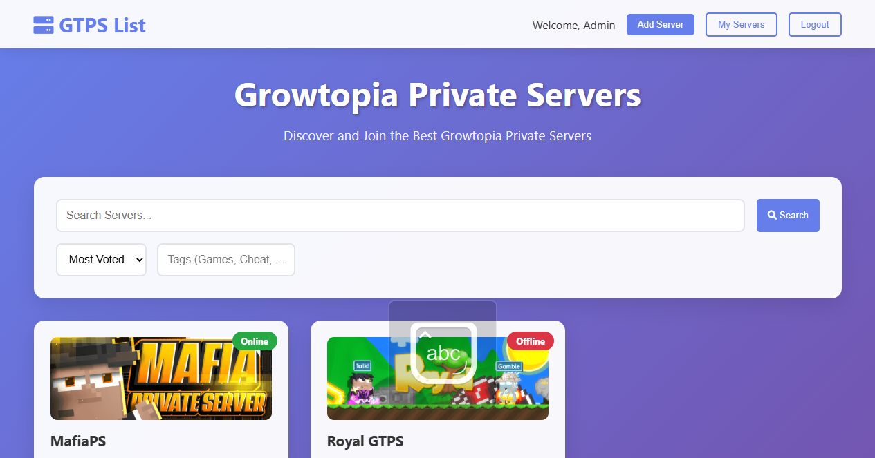 GTPS-List Preview
