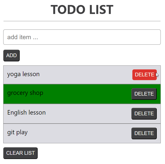 GitHub - OlaCharn/react-todo-list: react-todo-list