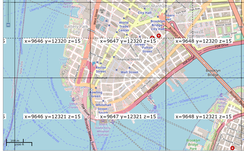 tile coordinates