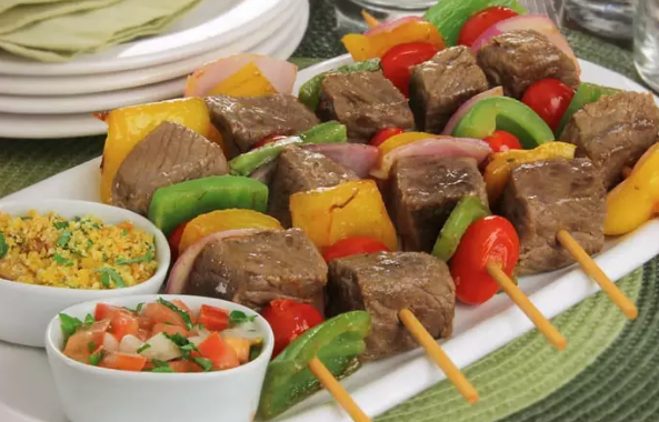 Espetinho de carne