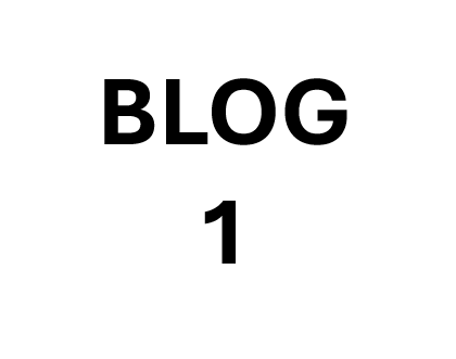 Blog Post 1