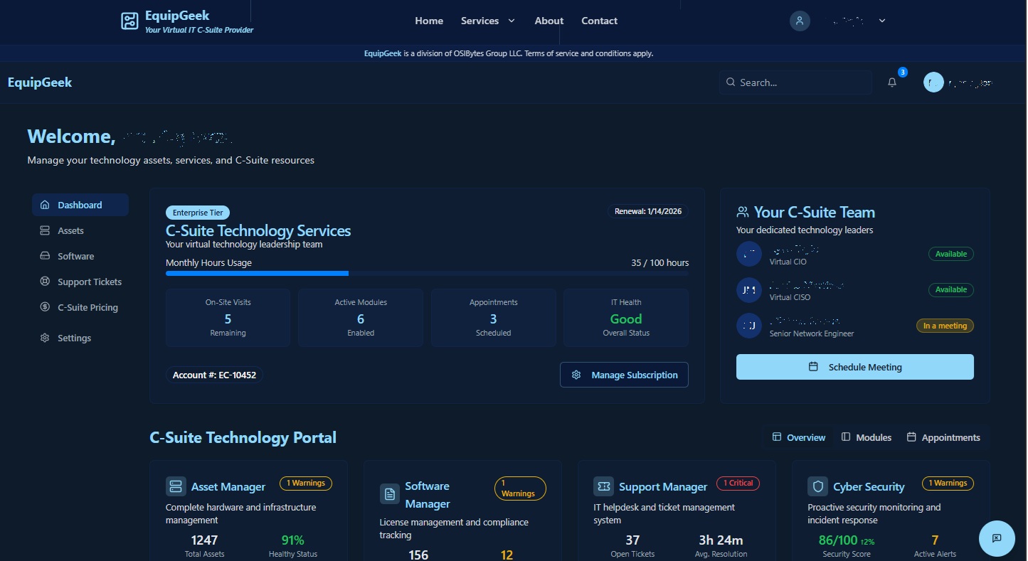 Team running in a meeting