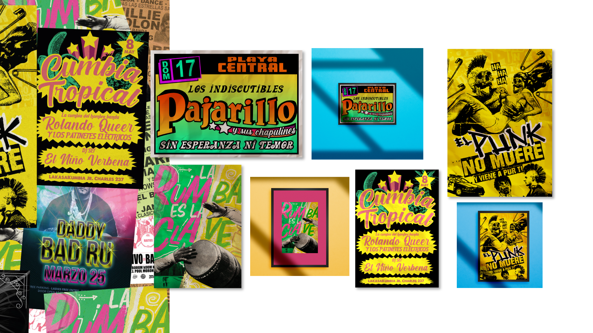 Poster cumbia tropical