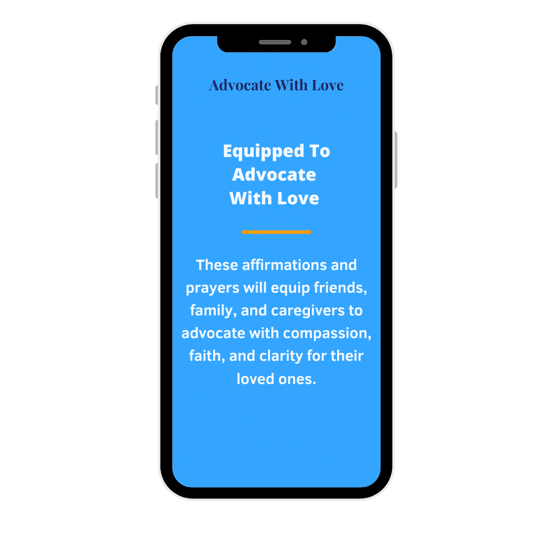 Advocate With Love iPhone 2 - Cancer Support