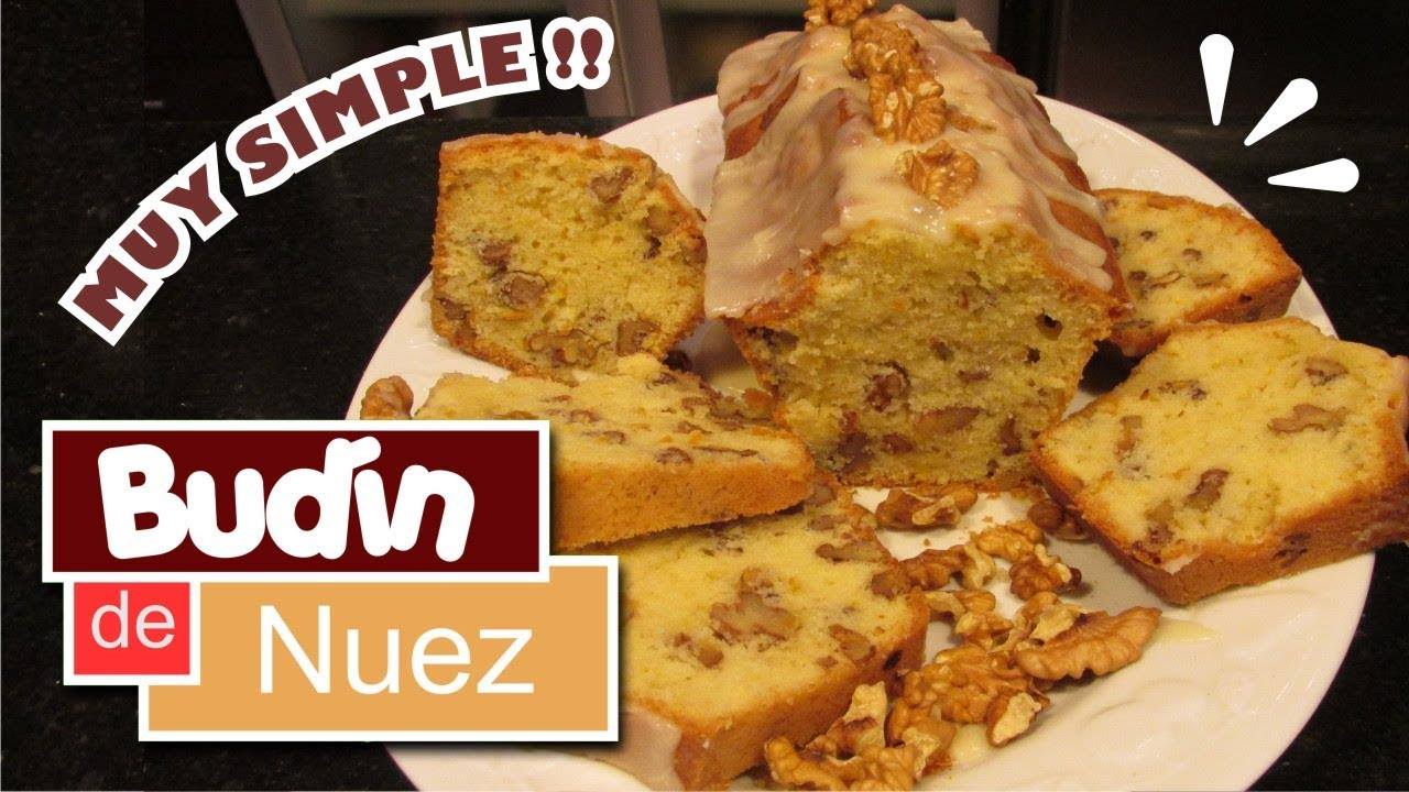 video Tutorial Budin de nuez