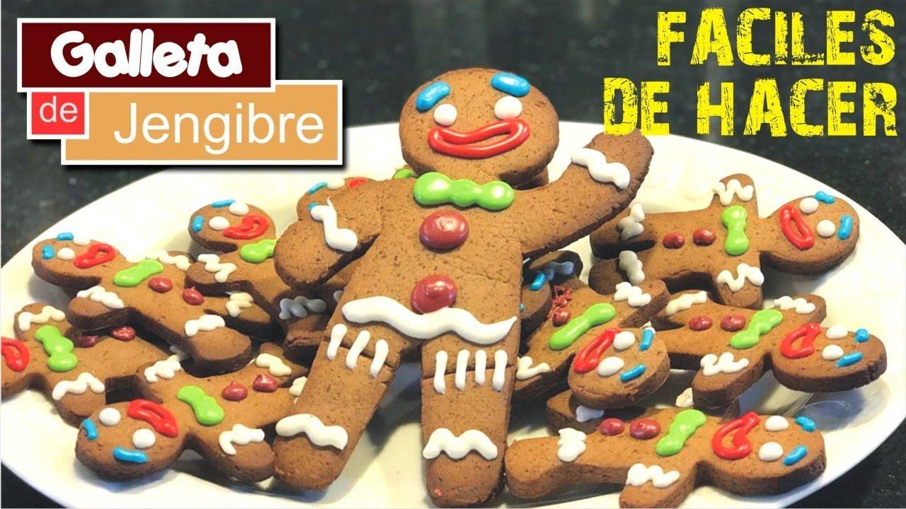 video Tutorial Galleta de jengibre
