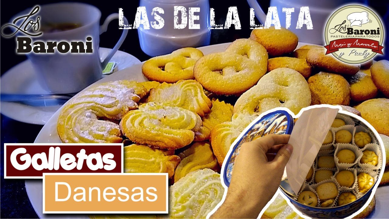video Tutorial Galletas Danesas