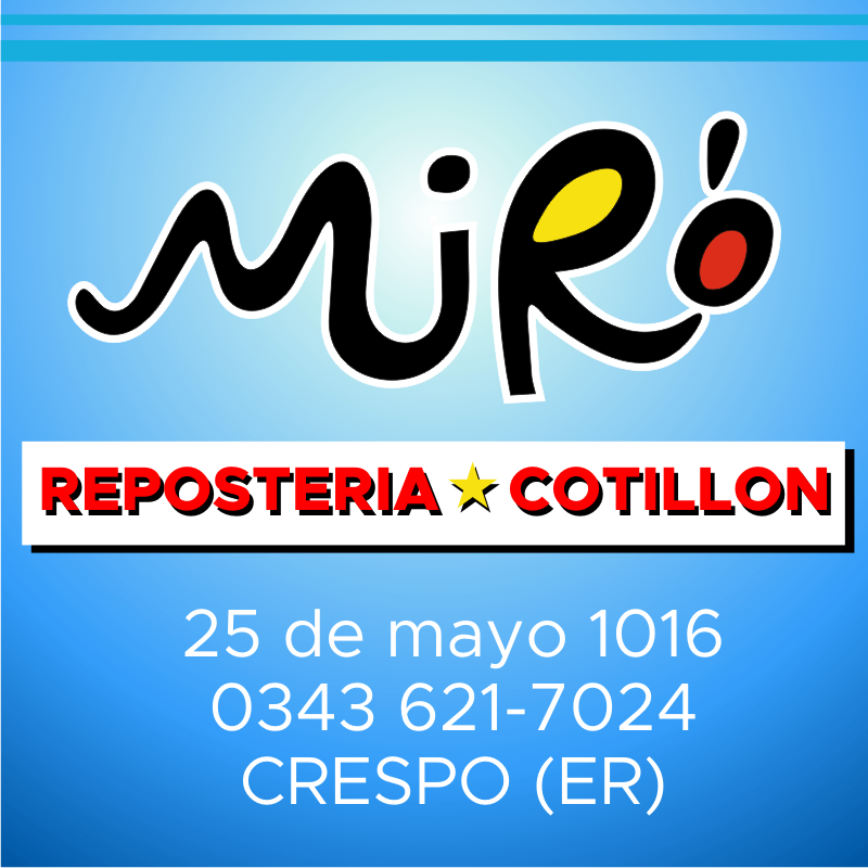 cotillón Miró