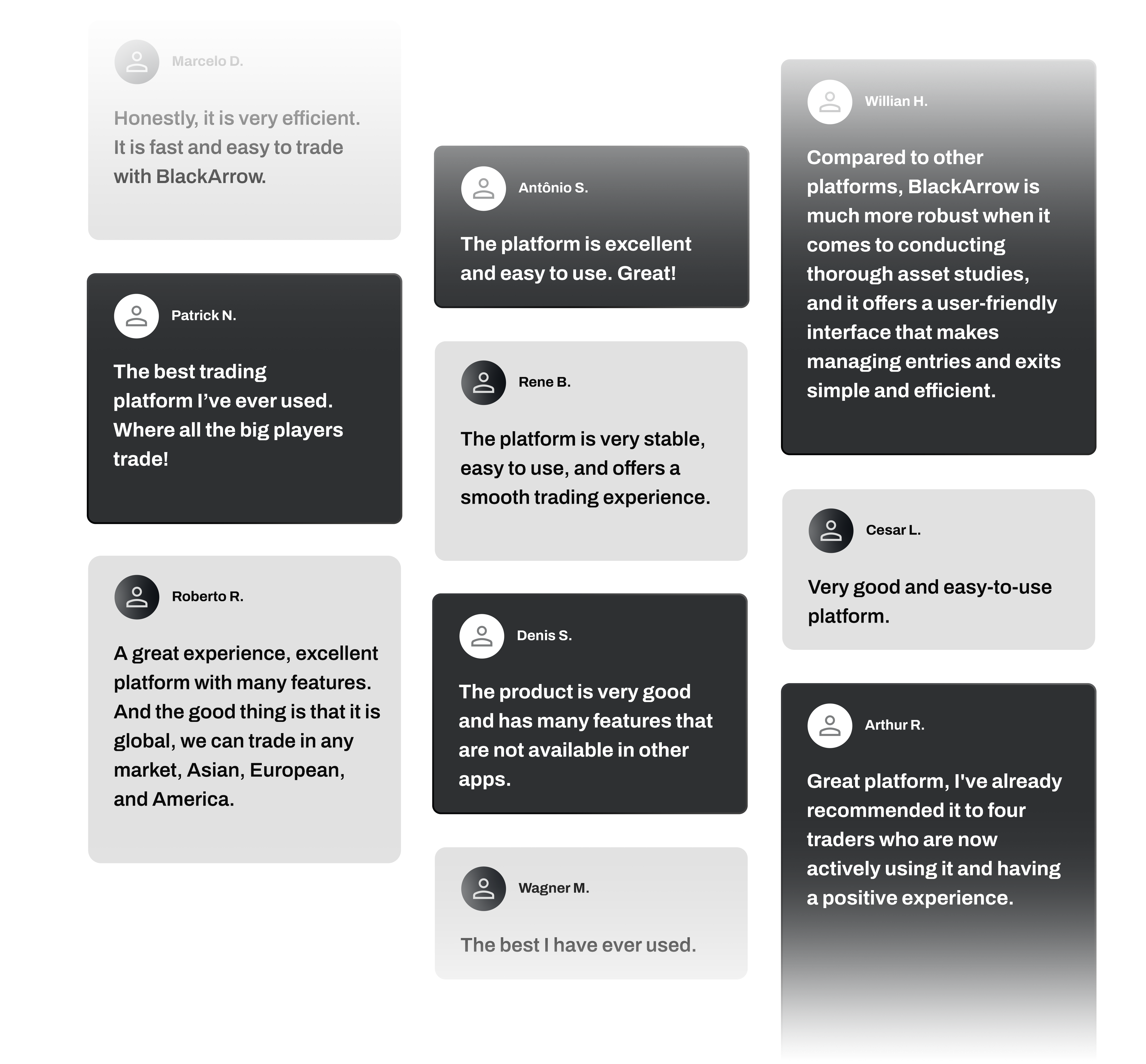 BlackArrow Testimonials