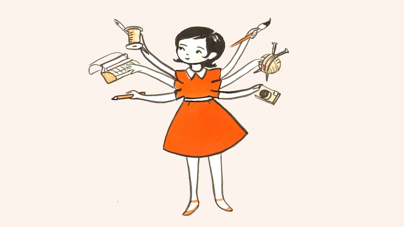 Emily Martin many-armed slide Emily Martin many-armed slide