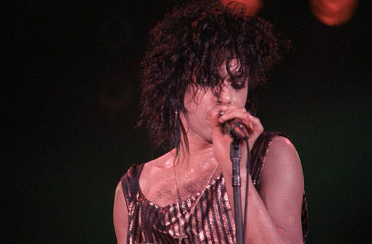 Prince performing at First Avenue on August 3, 1983 Prince performing at First Avenue on August 3, 1983