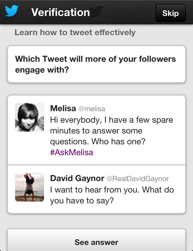 Which Tweet will more of your followers engage with? Which Tweet will more of your followers engage with?