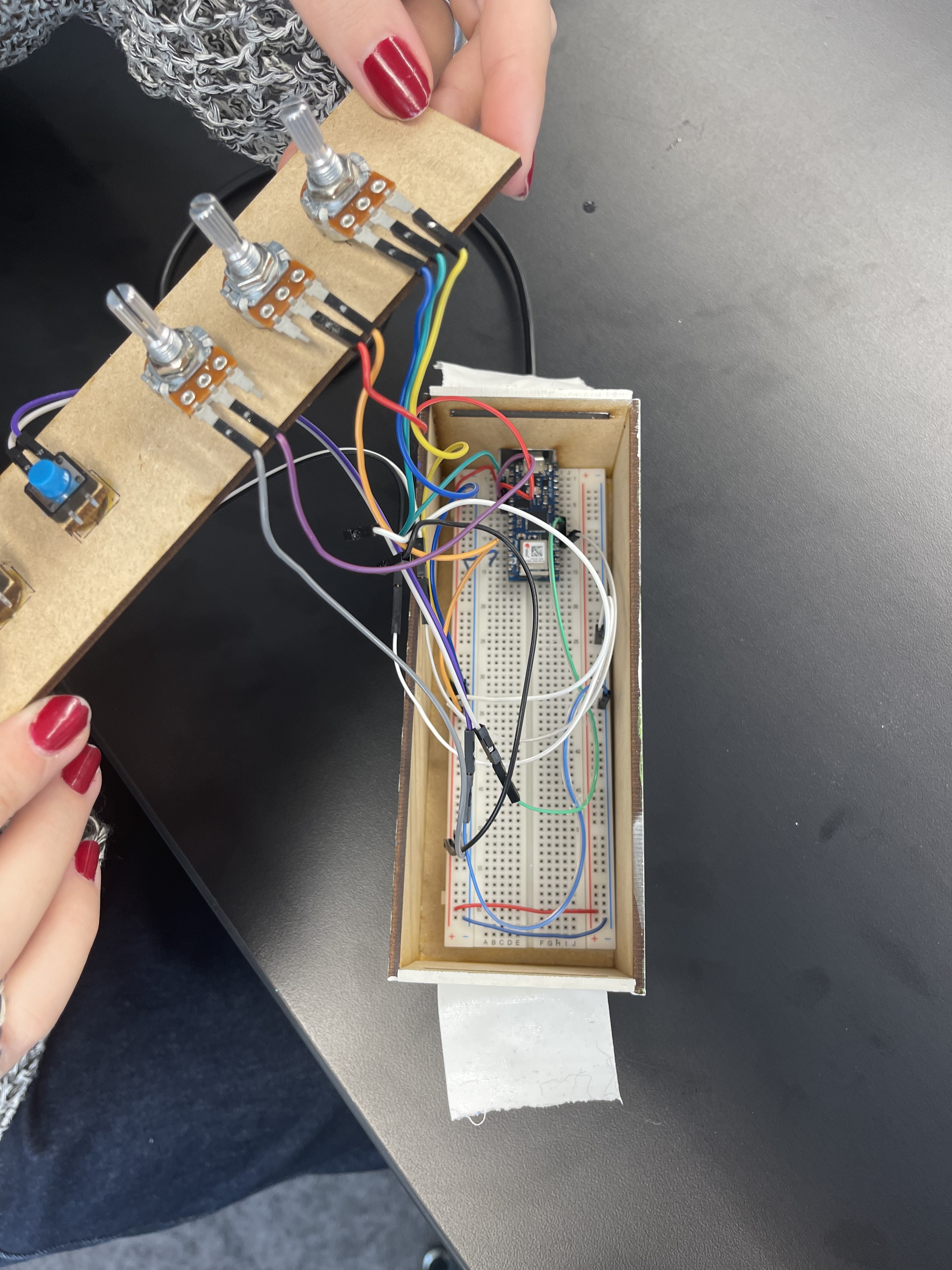 breadboard in the box