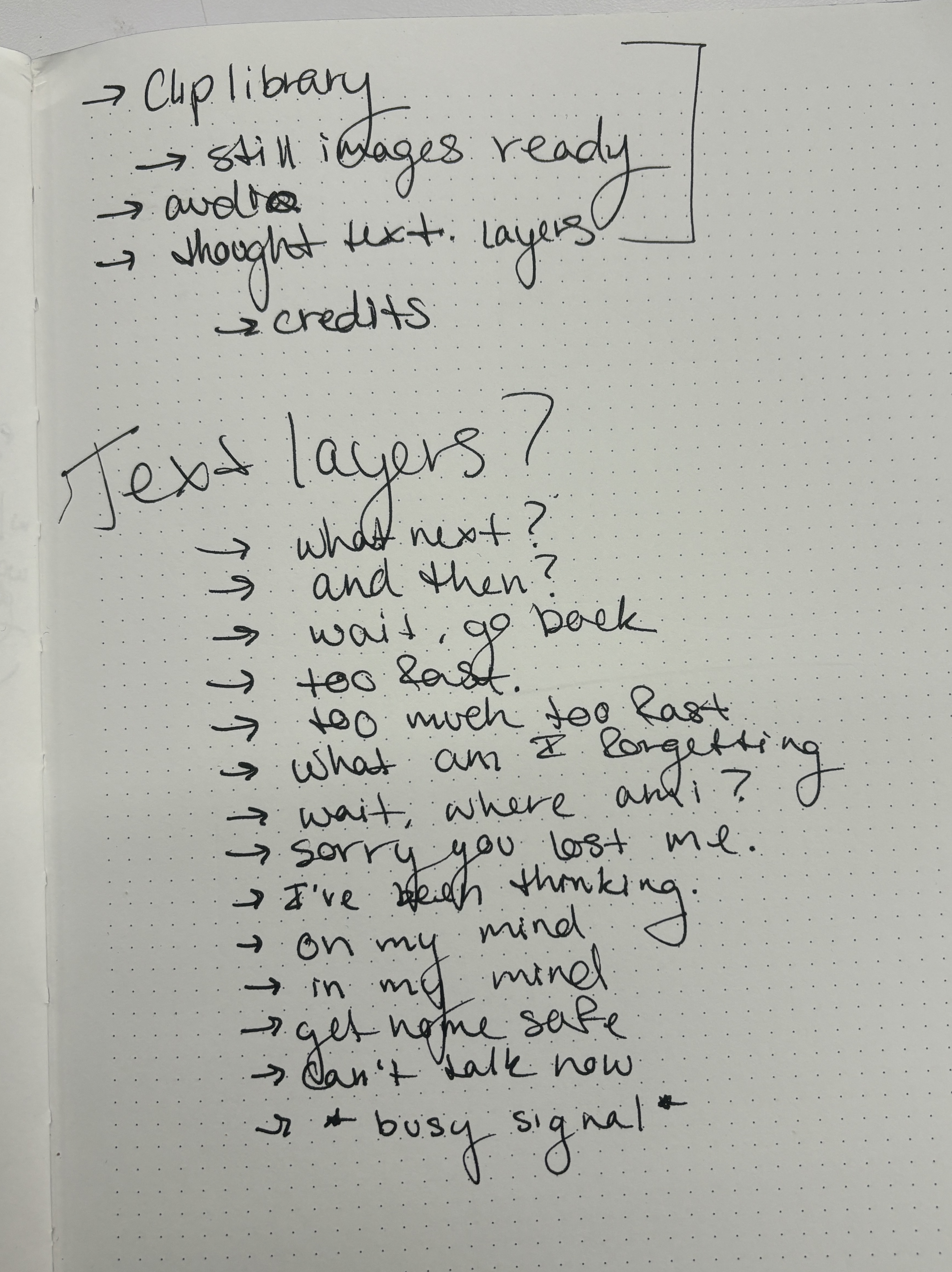 text layer ideas
