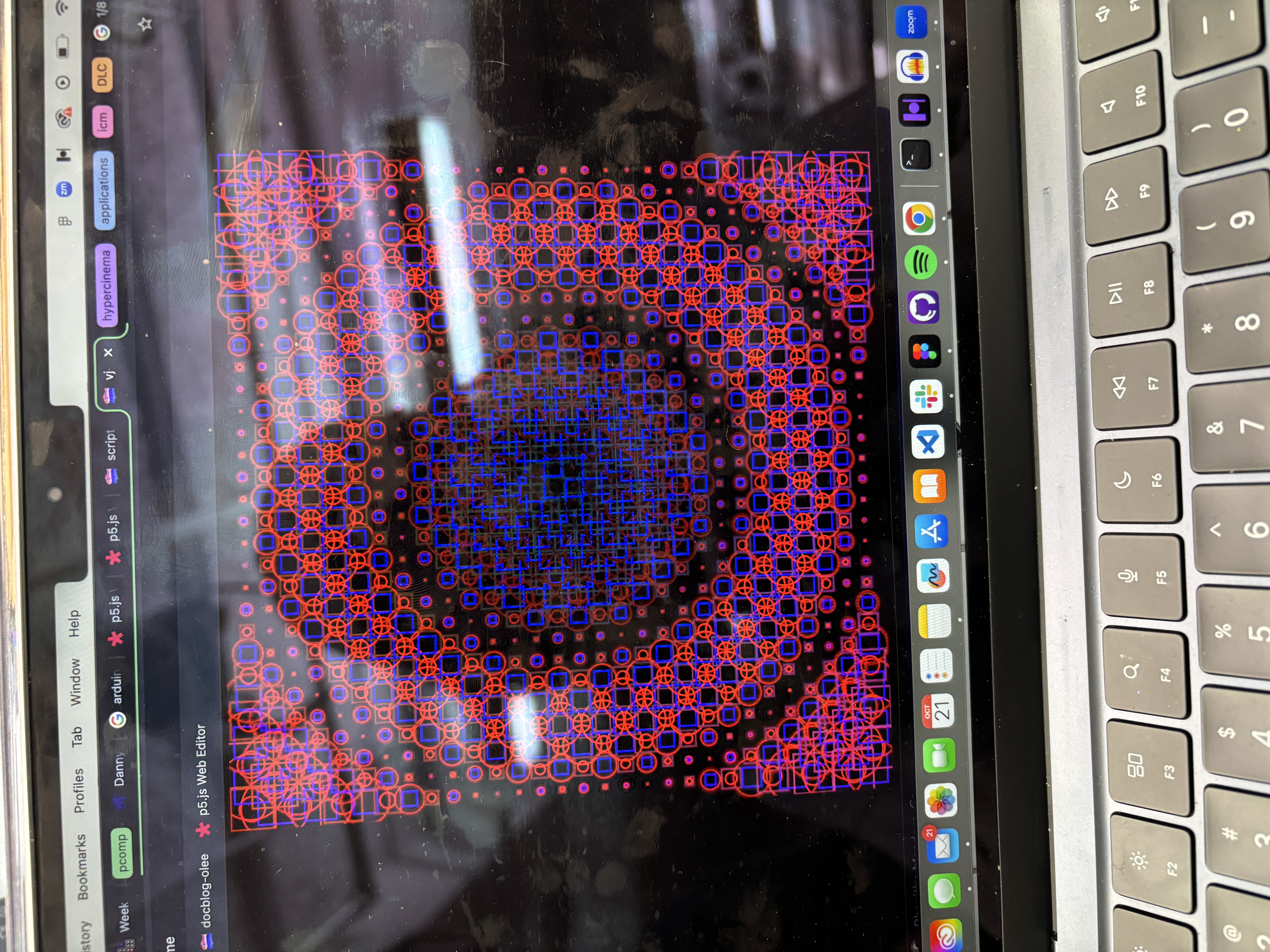 original visual from the pcomp midterm