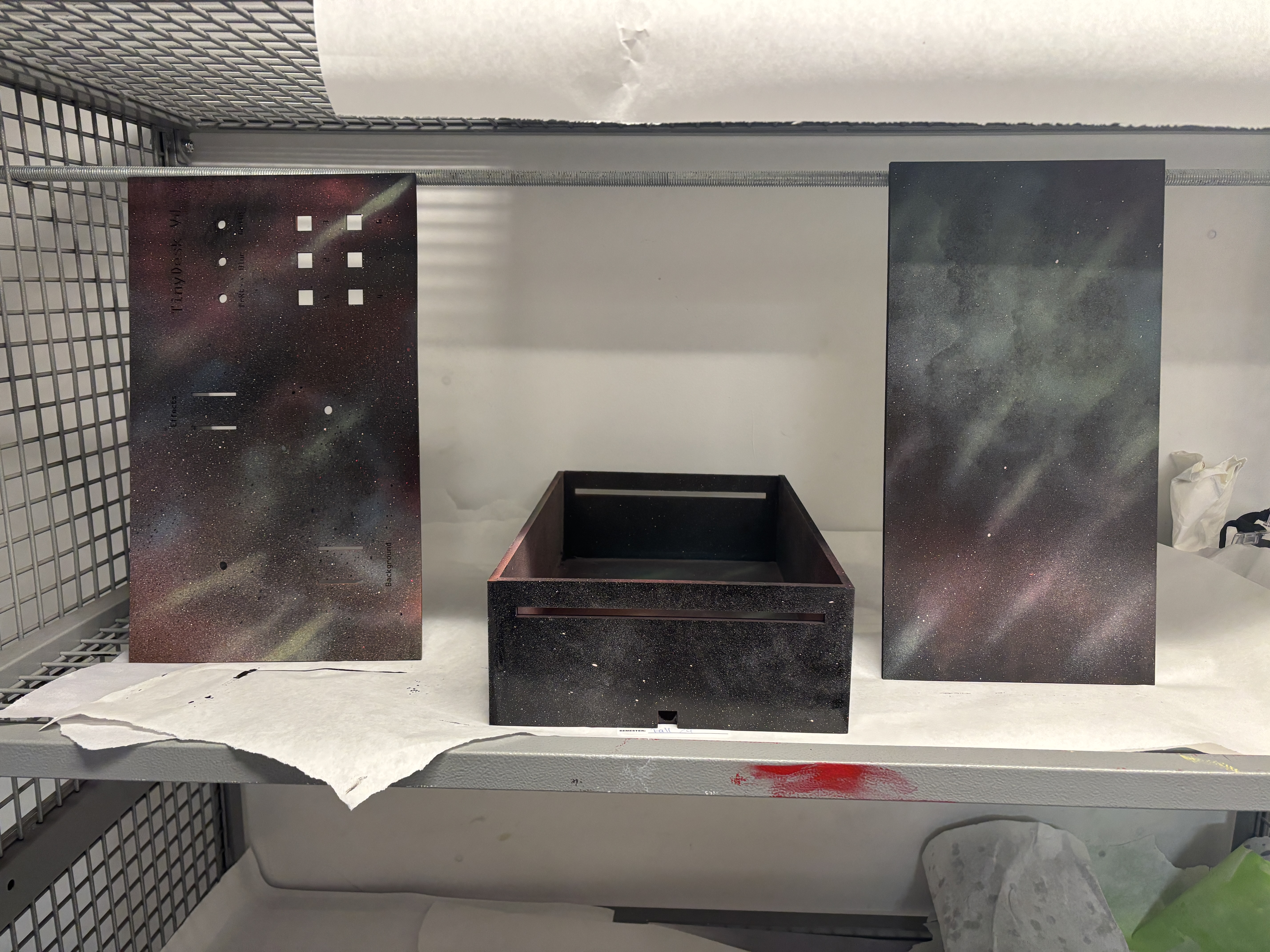 painted box parts