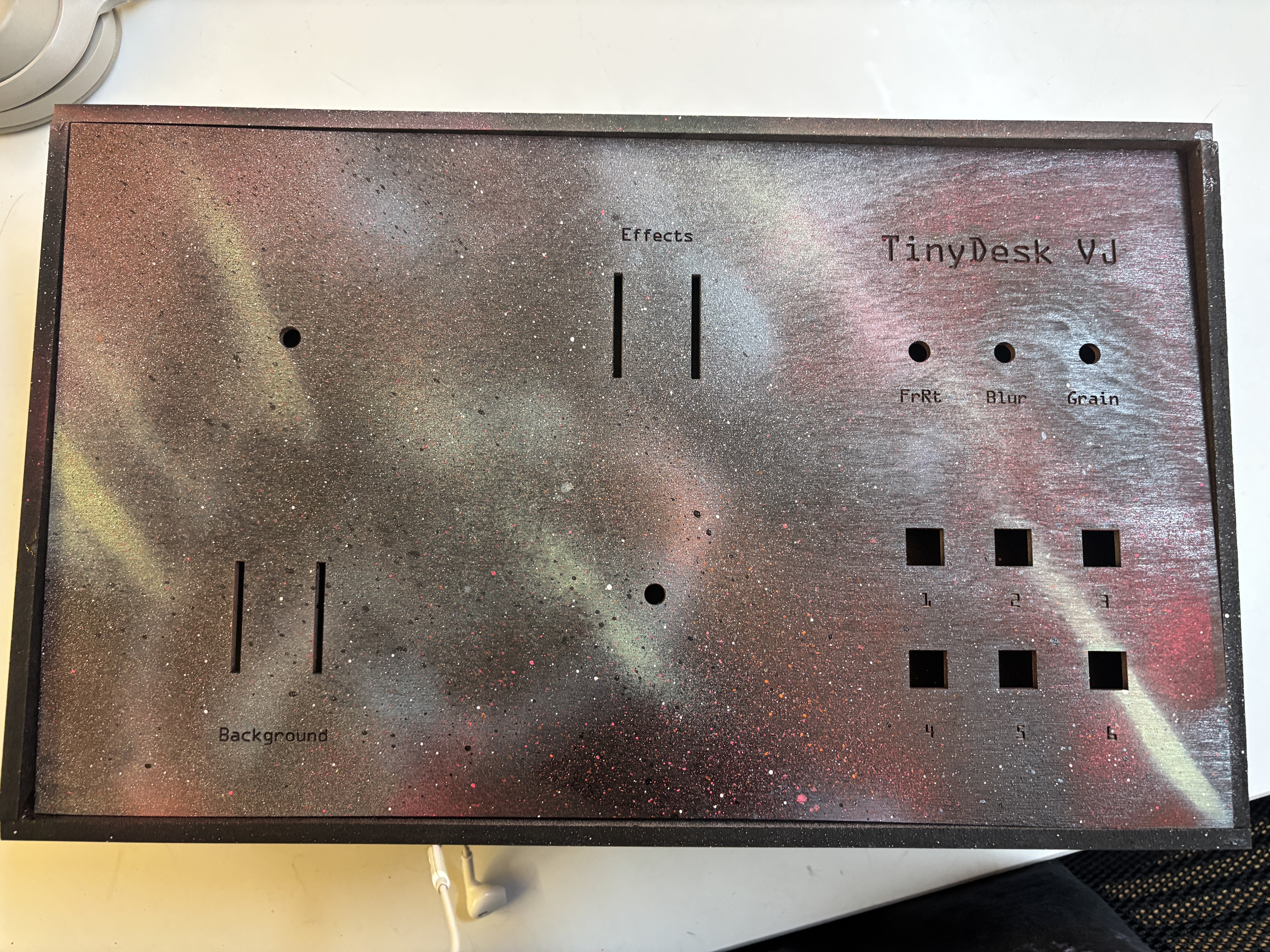 painted box parts
