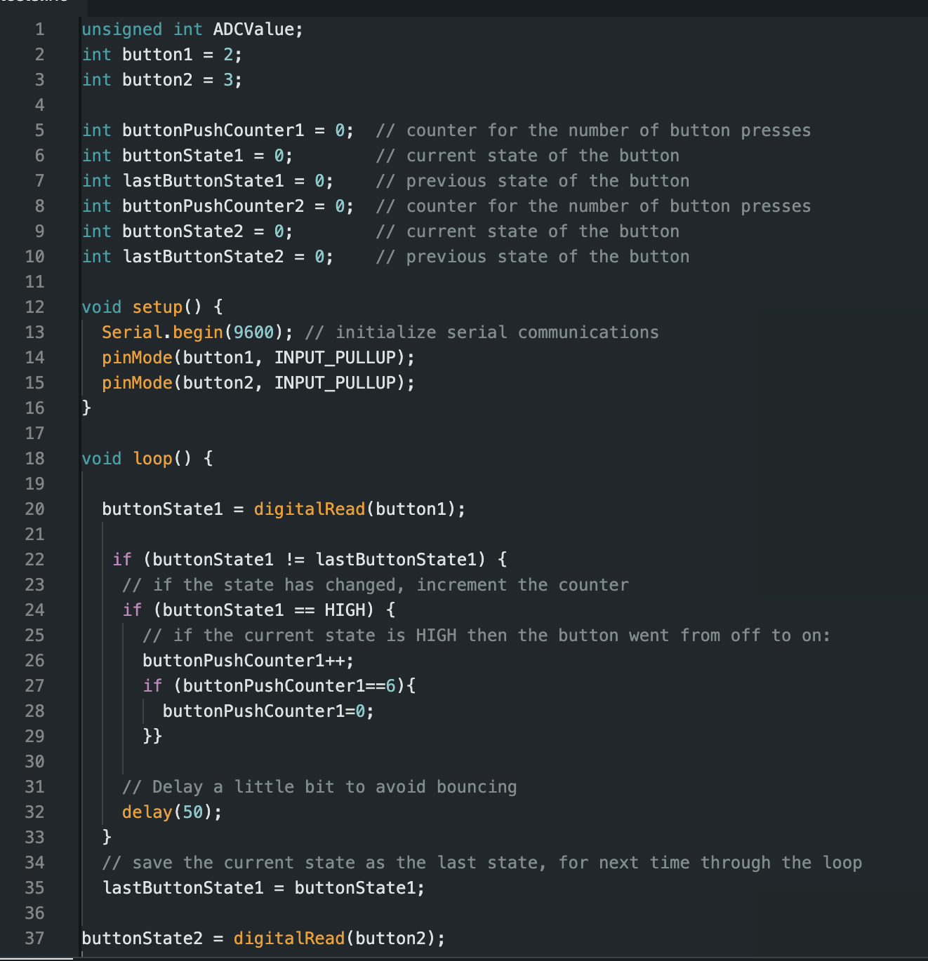 arduino code 1