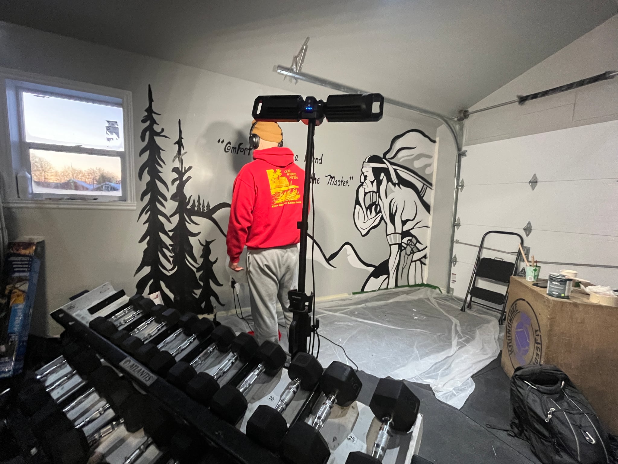 Kahnawake CrossFit Mural - View 4