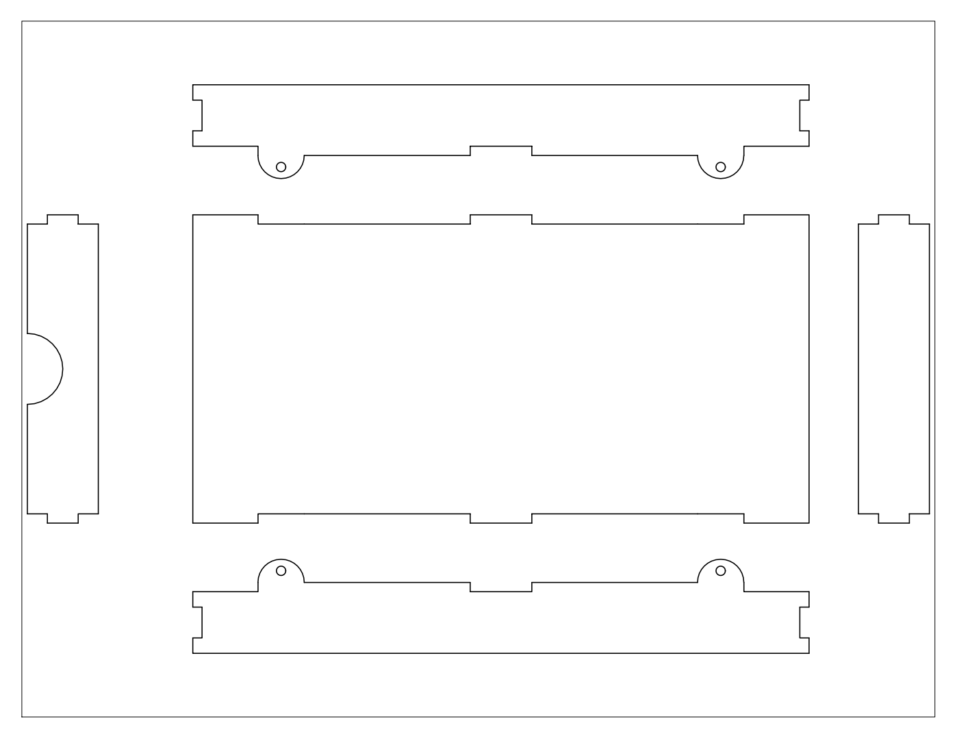 laser cut file for the body