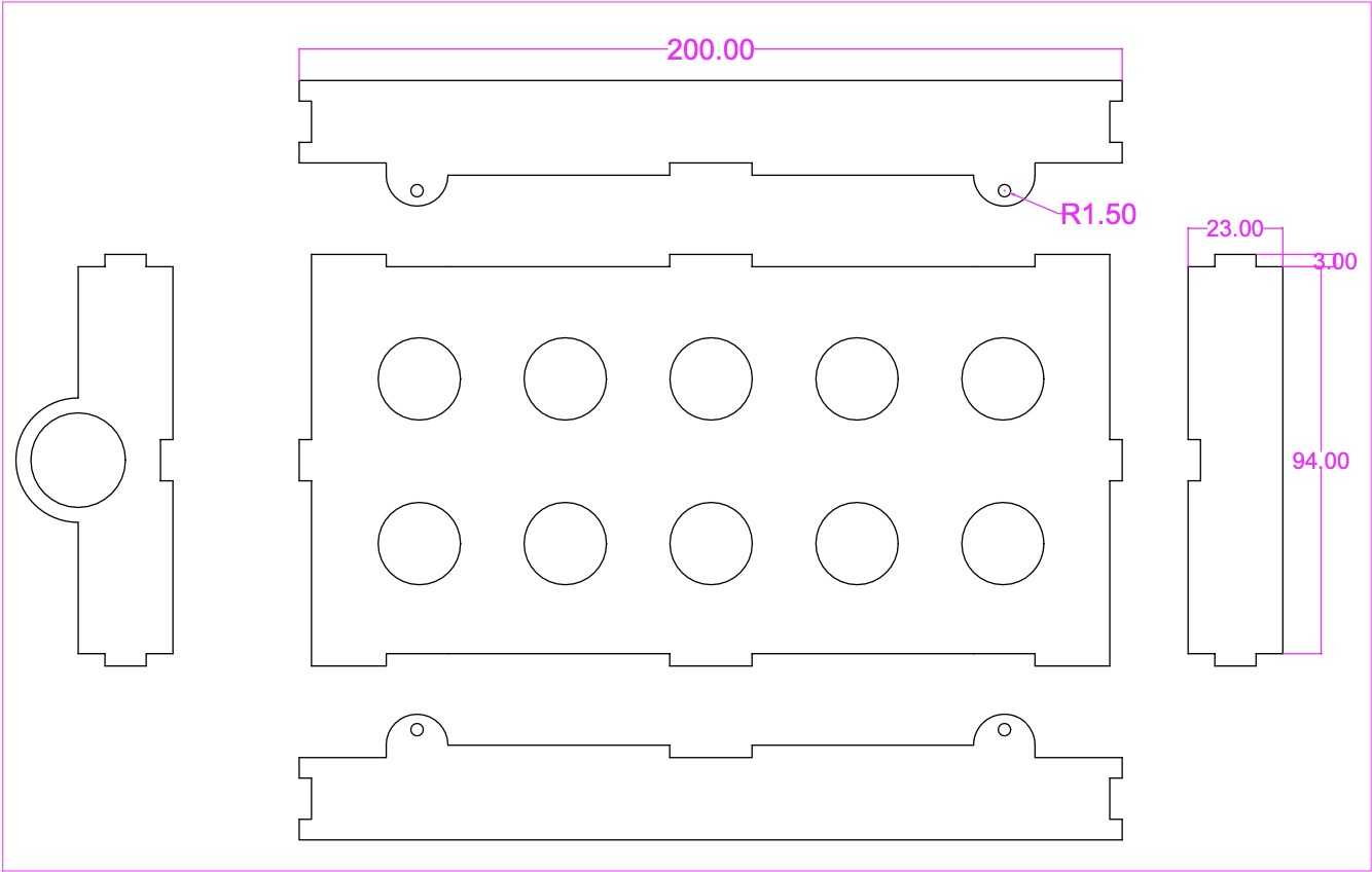 new laser cut file for vehicle body